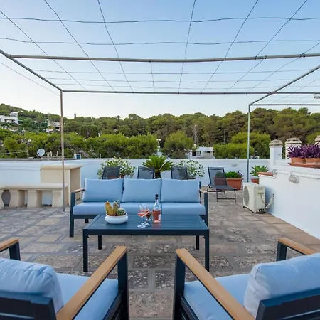 Holiday home Maria Beach House - 2min Walk To The Beach - Rooftop Terrace With Sea View Nardo